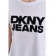 DKNY</br>DKNY DJ4T1265-WHB Γυναικείο T-shirt Λευκό/Μαύρο DKNY</br>DKNY DJ4T1265-WHB Γυναικείο T-shirt Λευκό/Μαύρο
