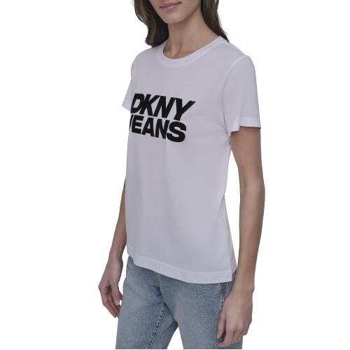 DKNY DJ4T1265-WHB Γυναικείο T-shirt Λευκό/Μαύρο DKNY DJ4T1265-WHB Γυναικείο T-shirt Λευκό/Μαύρο