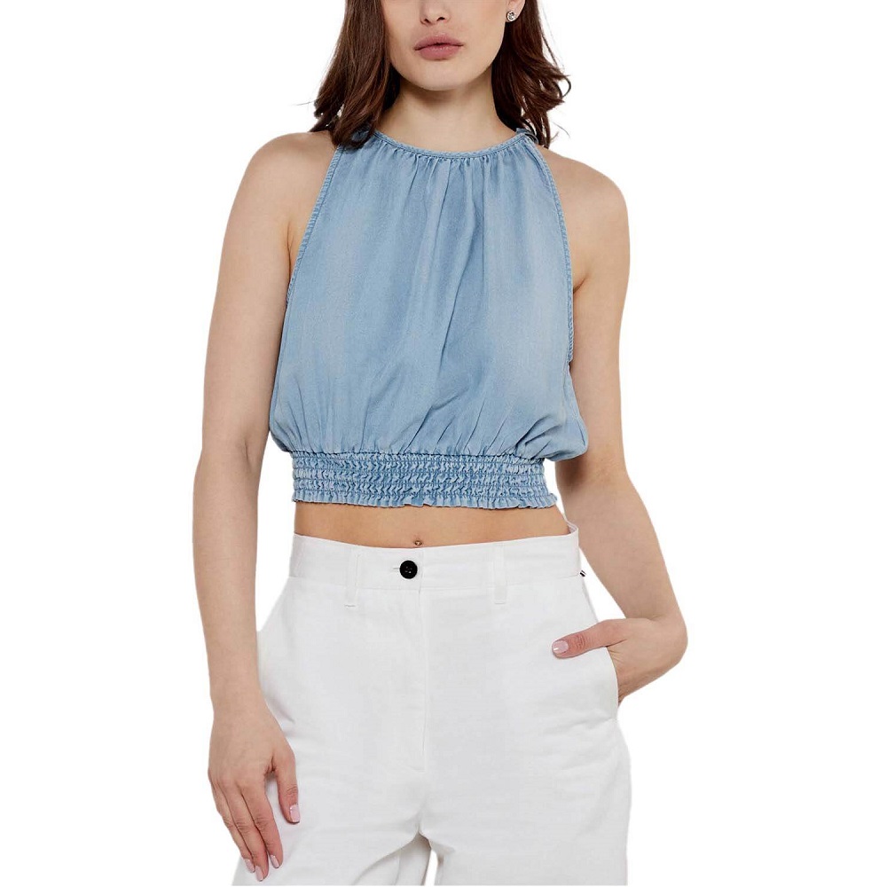 DKNY</br>Γυναικείο Τοπ Γαλάζιο DJ4W2065-FJZ DKNY DKNY</br>Γυναικείο Τοπ Γαλάζιο DJ4W2065-FJZ DKNY
