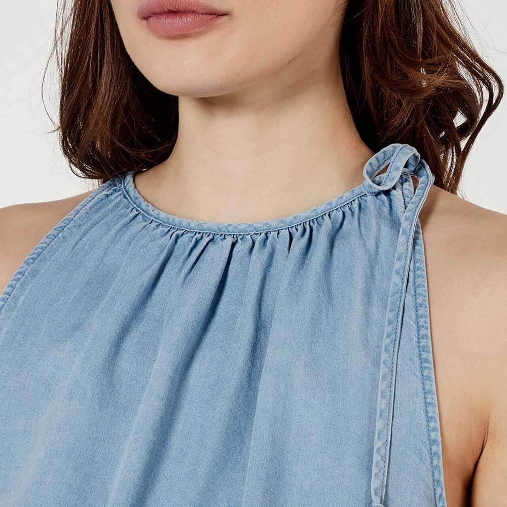DKNY</br>Γυναικείο Τοπ Γαλάζιο DJ4W2065-FJZ DKNY DKNY</br>Γυναικείο Τοπ Γαλάζιο DJ4W2065-FJZ DKNY