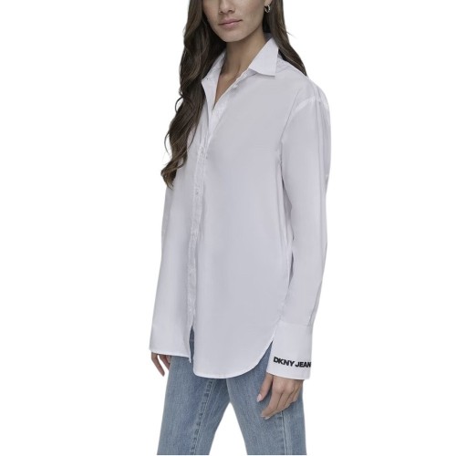 Γυναικείο Πουκάμισο Λευκό DJ4W2095-WHB DKNY Γυναικείο Πουκάμισο Λευκό DJ4W2095-WHB DKNY