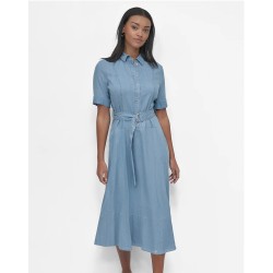 Γυναικείο Φόρεμα Γαλάζιο DJ5D9066-FJZ DKNY