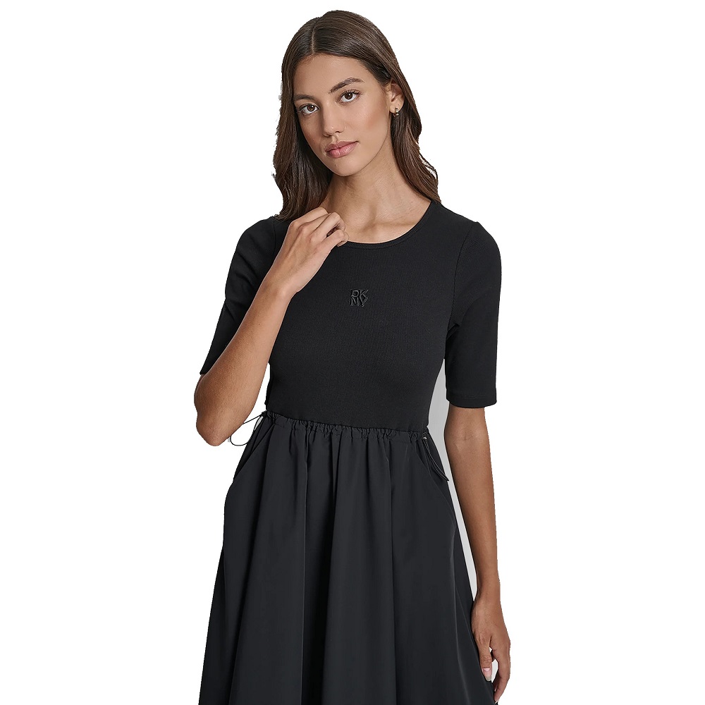 DKNY</br>DKNY DJ5D9113-BLK Γυναικείο Φόρεμα Μαύρο DKNY</br>DKNY DJ5D9113-BLK Γυναικείο Φόρεμα Μαύρο