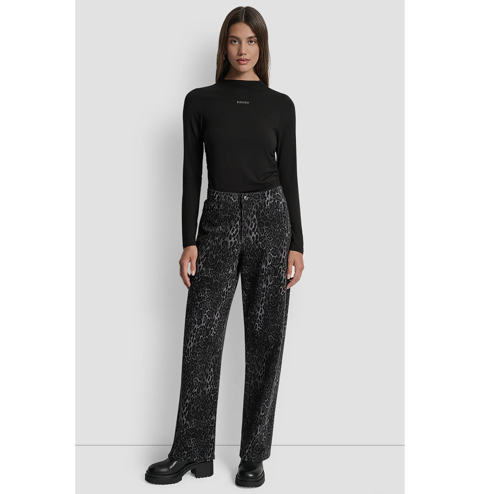 DKNY</br>DKNY DJ5G4062-0N5 Γυναικείο Παντελόνι Τζιν Mid Rise Relaxed Straight DKNY</br>DKNY DJ5G4062-0N5 Γυναικείο Παντελόνι Τζιν Mid Rise Relaxed Straight