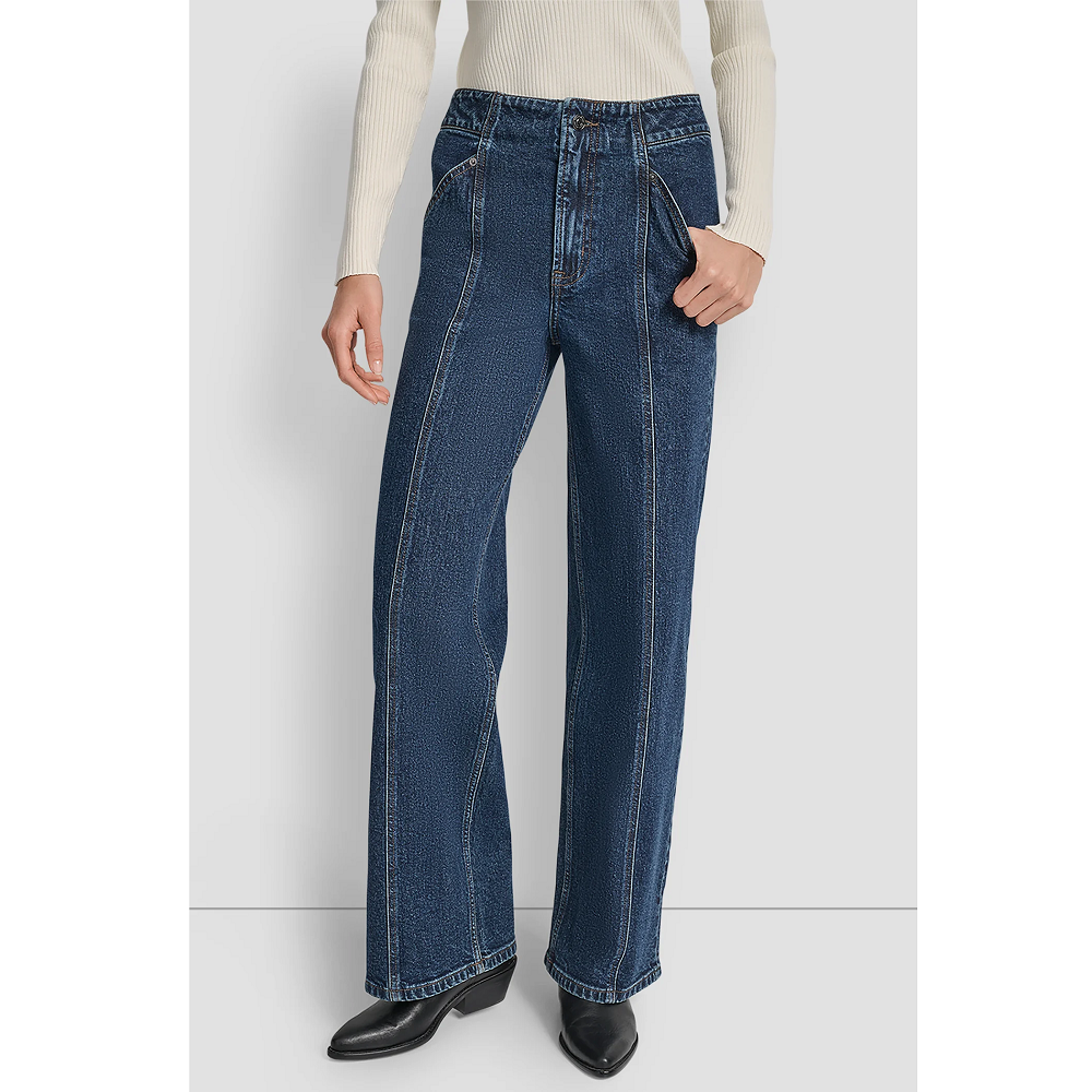 DKNY</br>DKNY DJ5M4129-VW8 Γυναικείο Παντελόνι Τζιν Μπλε