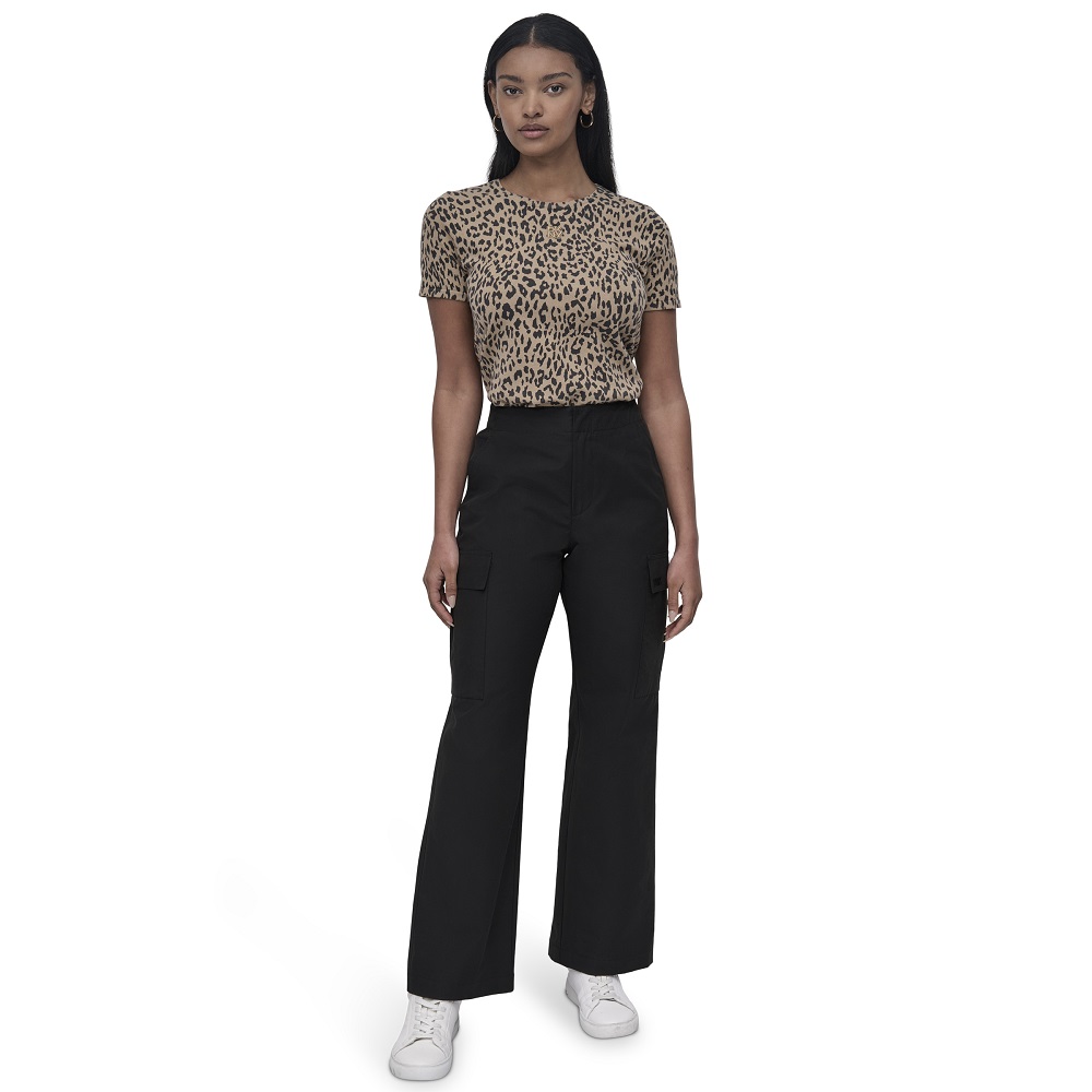 DKNY</br>DKNY DJ5P3073-BLK Γυναικείο Παντελόνι Cargo Μαύρο