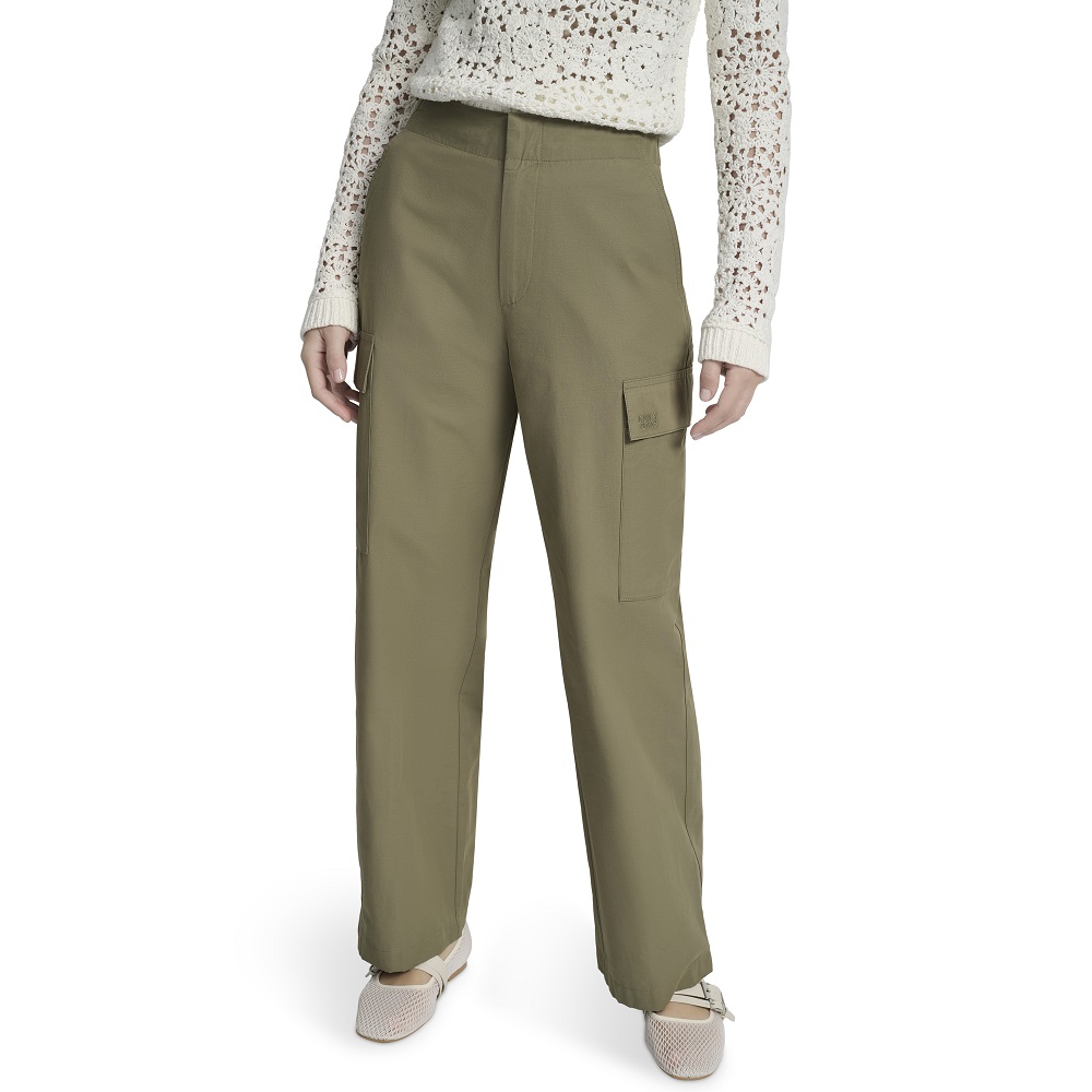 DKNY</br>DKNY DJ5P3073-KJ5 Γυναικείο Παντελόνι Cargo Χακί DKNY</br>DKNY DJ5P3073-KJ5 Γυναικείο Παντελόνι Cargo Χακί