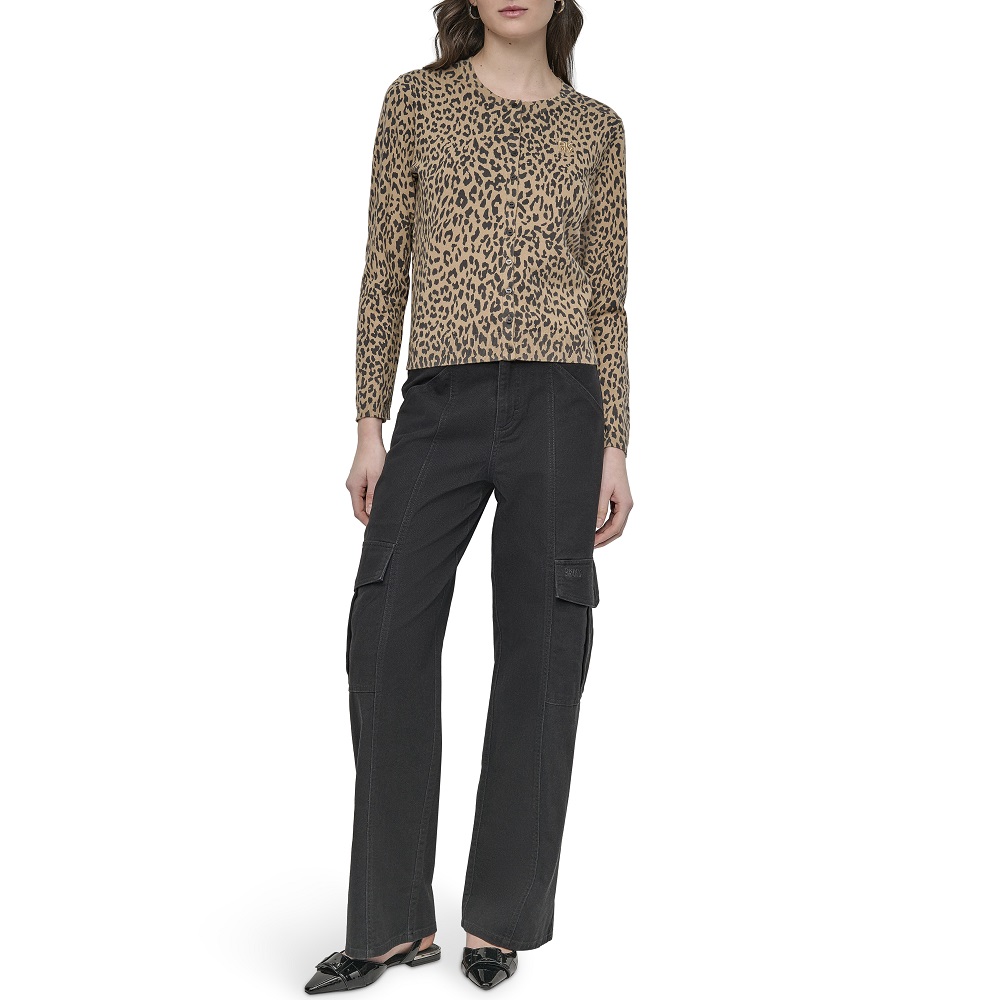 DKNY</br>DKNY DJ5R0648-JFW Γυναικεία Ζακέτα Μπεζ DKNY</br>DKNY DJ5R0648-JFW Γυναικεία Ζακέτα Μπεζ