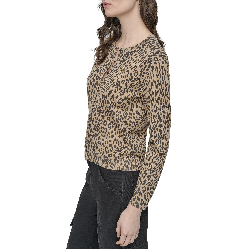 DKNY</br>DKNY DJ5R0648-JFW Γυναικεία Ζακέτα Μπεζ DKNY</br>DKNY DJ5R0648-JFW Γυναικεία Ζακέτα Μπεζ