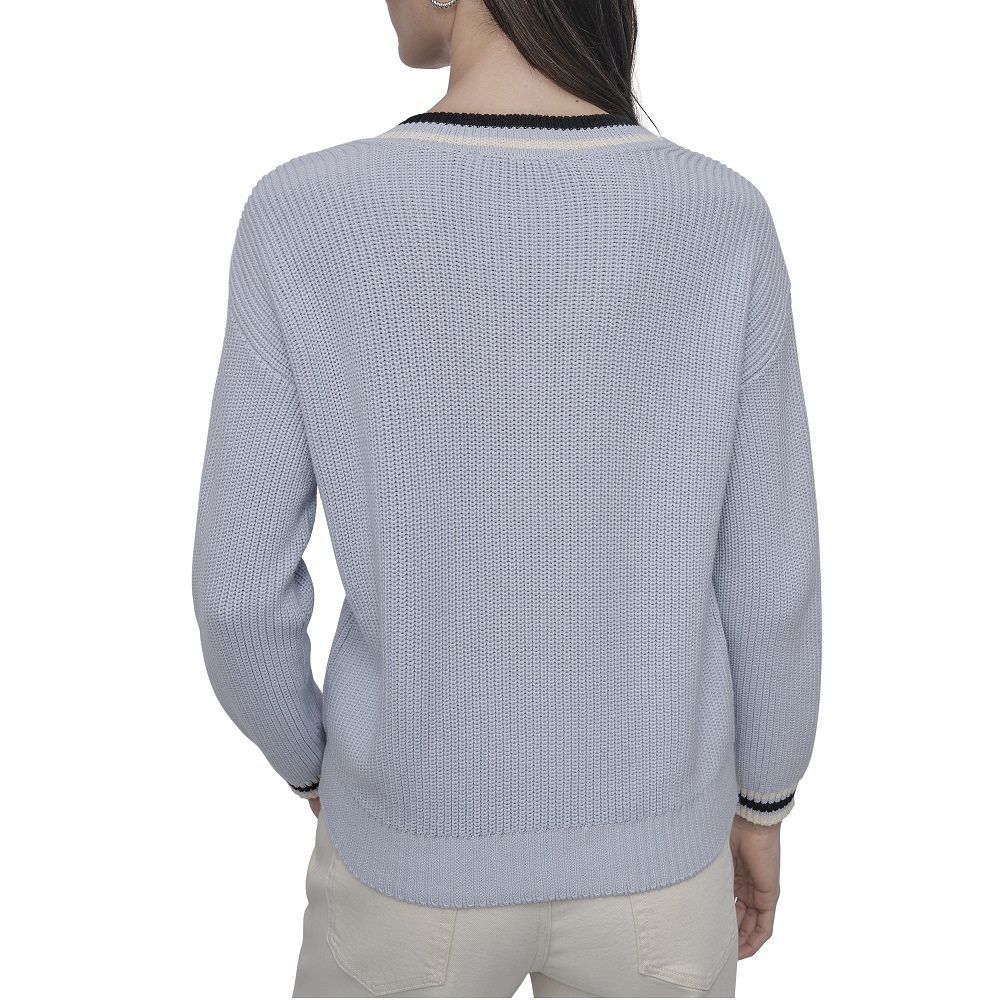 DKNY</br>DKNY DJ5R0730-EIM Γυναικείο Πουλόβερ Σιέλ DKNY</br>DKNY DJ5R0730-EIM Γυναικείο Πουλόβερ Σιέλ