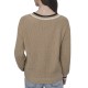 DKNY</br>DKNY DJ5R0730-JFW Γυναικείο Πουλόβερ Μπεζ DKNY</br>DKNY DJ5R0730-JFW Γυναικείο Πουλόβερ Μπεζ