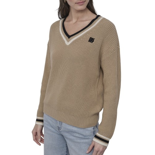 DKNY DJ5R0730-JFW Γυναικείο Πουλόβερ Μπεζ DKNY DJ5R0730-JFW Γυναικείο Πουλόβερ Μπεζ