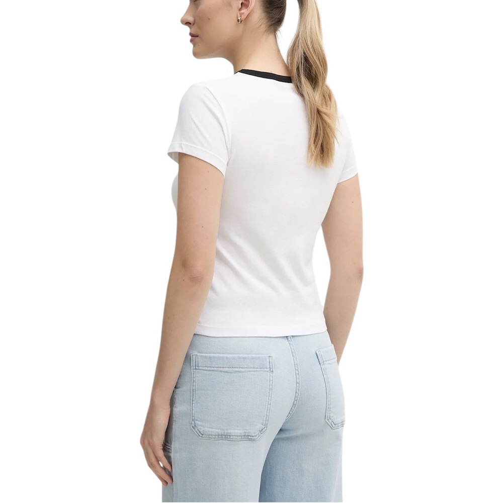 DKNY</br>Γυναικείο T-shirt Λευκό/Μαύρο DJ5T1340-WHB DKNY DKNY</br>Γυναικείο T-shirt Λευκό/Μαύρο DJ5T1340-WHB DKNY