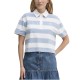 DKNY</br>Γυναικεία Μπλούζα Πόλο Λευκό/Σιέλ DJ5T1421-WHZ DKNY DKNY</br>Γυναικεία Μπλούζα Πόλο Λευκό/Σιέλ DJ5T1421-WHZ DKNY
