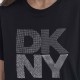 DKNY</br>Γυναικείο T-shirt Μαύρο/Ασημί DJ5T1433-BSV DKNY DKNY</br>Γυναικείο T-shirt Μαύρο/Ασημί DJ5T1433-BSV DKNY