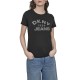 DKNY</br>DKNY DJ5T1510-BSV Γυναικείο T-shirt Μαύρο/Ασημί DKNY</br>DKNY DJ5T1510-BSV Γυναικείο T-shirt Μαύρο/Ασημί