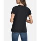 DKNY</br>DKNY DJ5T1628-OKI Γυναικείο T-shirt Μαύρο/Ασημί