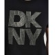DKNY</br>DKNY DJ5T1628-OKI Γυναικείο T-shirt Μαύρο/Ασημί