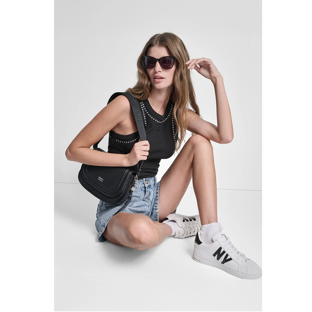 DKNY</br>DKNY DJ5T1694-BLK Γυναικείο T-shirt Μαύρο DKNY</br>DKNY DJ5T1694-BLK Γυναικείο T-shirt Μαύρο