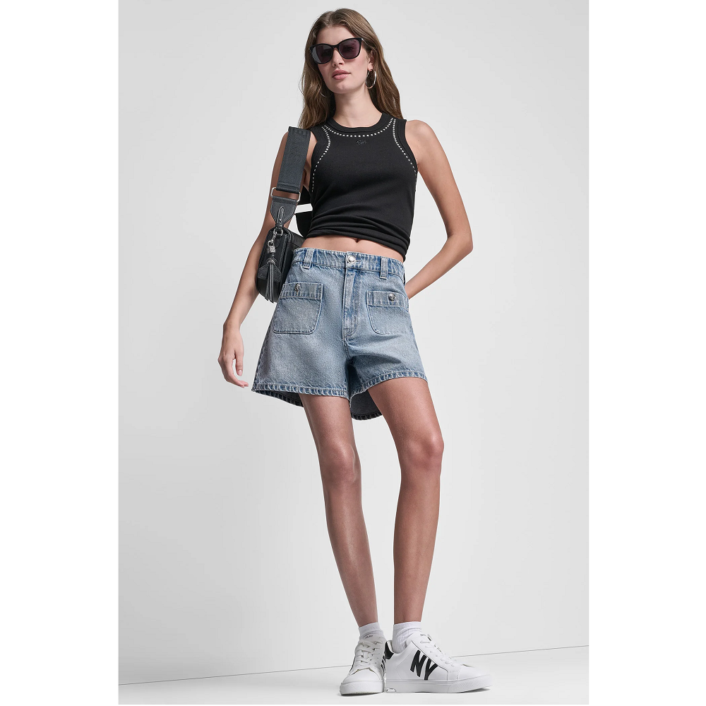 DKNY</br>DKNY DJ5T1694-BLK Γυναικείο T-shirt Μαύρο DKNY</br>DKNY DJ5T1694-BLK Γυναικείο T-shirt Μαύρο