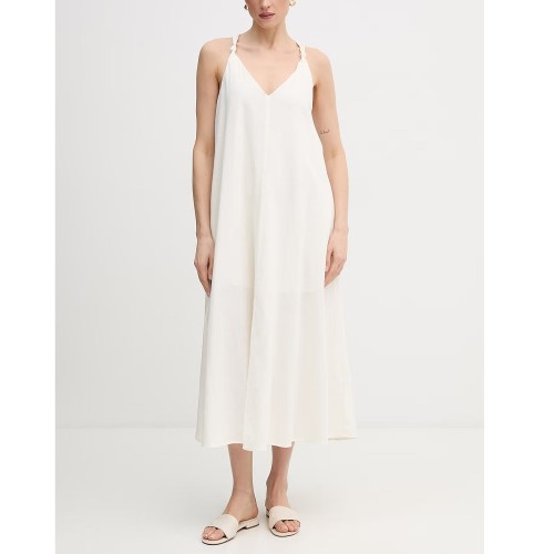 DKNY DJ6D9162-IVY Γυναικείο Φόρεμα Εκρού