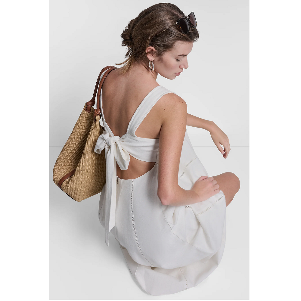 DKNY</br>DKNY DJ6D9174-IVY Γυναικείο Φόρεμα Εκρού