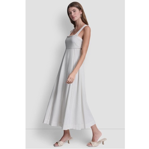 DKNY DJ6D9174-IVY Γυναικείο Φόρεμα Εκρού