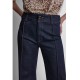 DKNY</br>DKNY DJ6M4240-NDO Γυναικείο Παντελόνι Τζιν High-Rise Pintucked Wide-Leg 