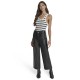DKNY</br>DKNY DJ6P3117-BLK Γυναικείο Παντελόνι Μαύρο High-Rise Cropped Wide Leg DKNY</br>DKNY DJ6P3117-BLK Γυναικείο Παντελόνι Μαύρο High-Rise Cropped Wide Leg