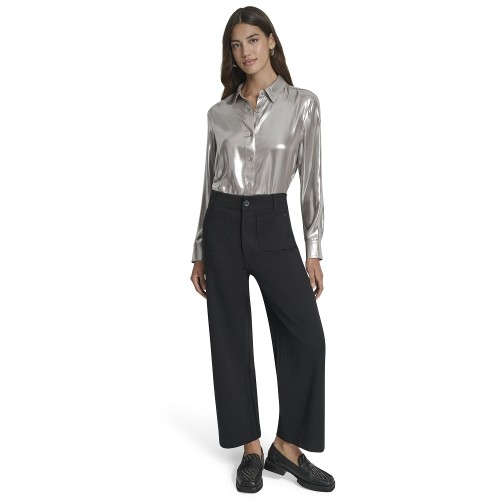 DKNY DJ6P3119-BLK Γυναικείο Παντελόνι Μαύρο DKNY DJ6P3119-BLK Γυναικείο Παντελόνι Μαύρο