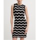 DKNY</br>DKNY DJ6R0205-BU5 Γυναικείο Φόρεμα Αμάνικο Μαύρο/Εκρού DKNY</br>DKNY DJ6R0205-BU5 Γυναικείο Φόρεμα Αμάνικο Μαύρο/Εκρού
