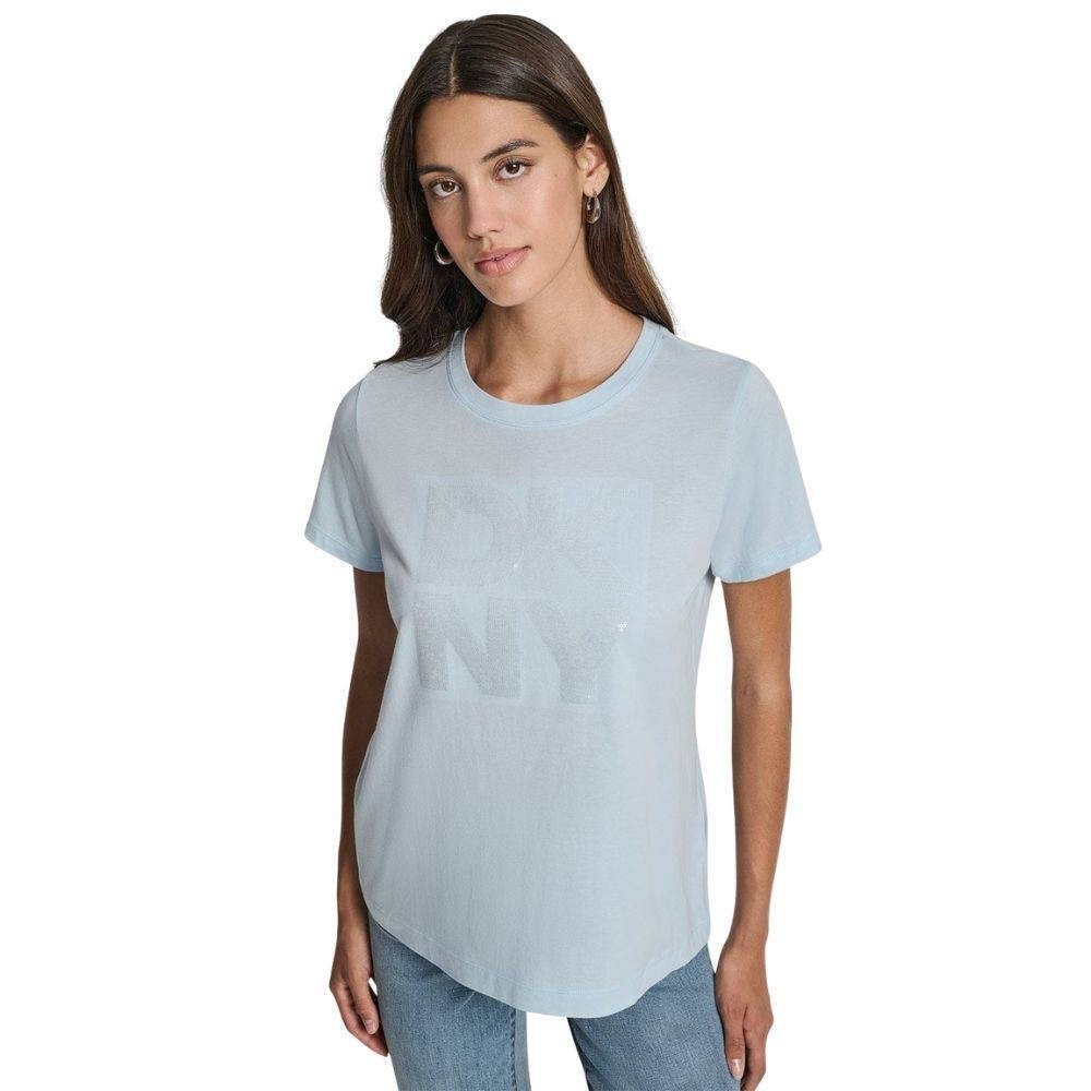 DKNY</br>DKNY DJ6T1684-QI0 Γυναικείο T-shirt Σιέλ