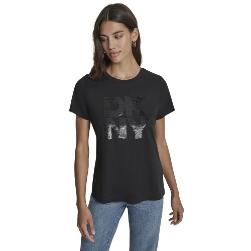 DKNY DJ6T1684-BBL Γυναικείο T-shirt Μαύρο