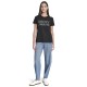 DKNY</br>DKNY DJ6T1692-BSV Γυναικείο T-shirt Μαύρο/Ασημί