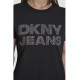 DKNY</br>DKNY DJ6T1692-BSV Γυναικείο T-shirt Μαύρο/Ασημί