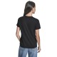 DKNY</br>DKNY DJ6T1692-BSV Γυναικείο T-shirt Μαύρο/Ασημί