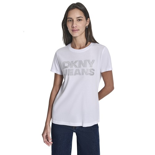DKNY DJ6T1692-UXU Γυναικείο T-shirt Λευκό