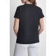 DKNY</br>DKNY DJ6T1796-2L5 Γυναικείο T-shirt Μαύρο/Εκρού DKNY</br>DKNY DJ6T1796-2L5 Γυναικείο T-shirt Μαύρο/Εκρού