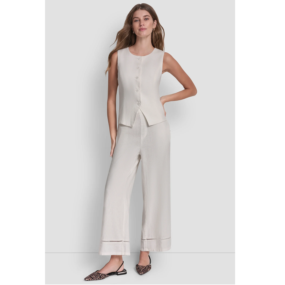 DKNY</br>DKNY DJ6V7011-IVY Γυναικείο Γιλέκο Εκρού DKNY</br>DKNY DJ6V7011-IVY Γυναικείο Γιλέκο Εκρού