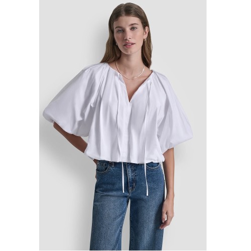 DKNY DJ6W2228-WHT Γυναικεία Μπλούζα Λευκό