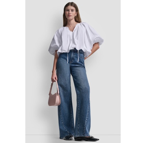 DKNY DJ6W2228-WHT Γυναικεία Μπλούζα Λευκό