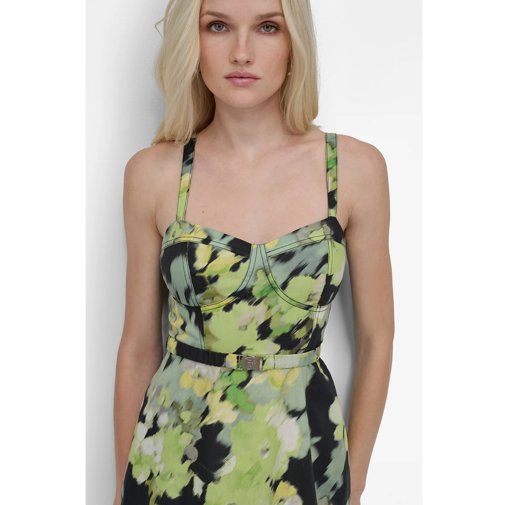 DKNY</br>Γυναικείο Φόρεμα Μαύρο Πολύχρωμο DD5A2H48-1BM DKNY DKNY</br>Γυναικείο Φόρεμα Μαύρο Πολύχρωμο DD5A2H48-1BM DKNY