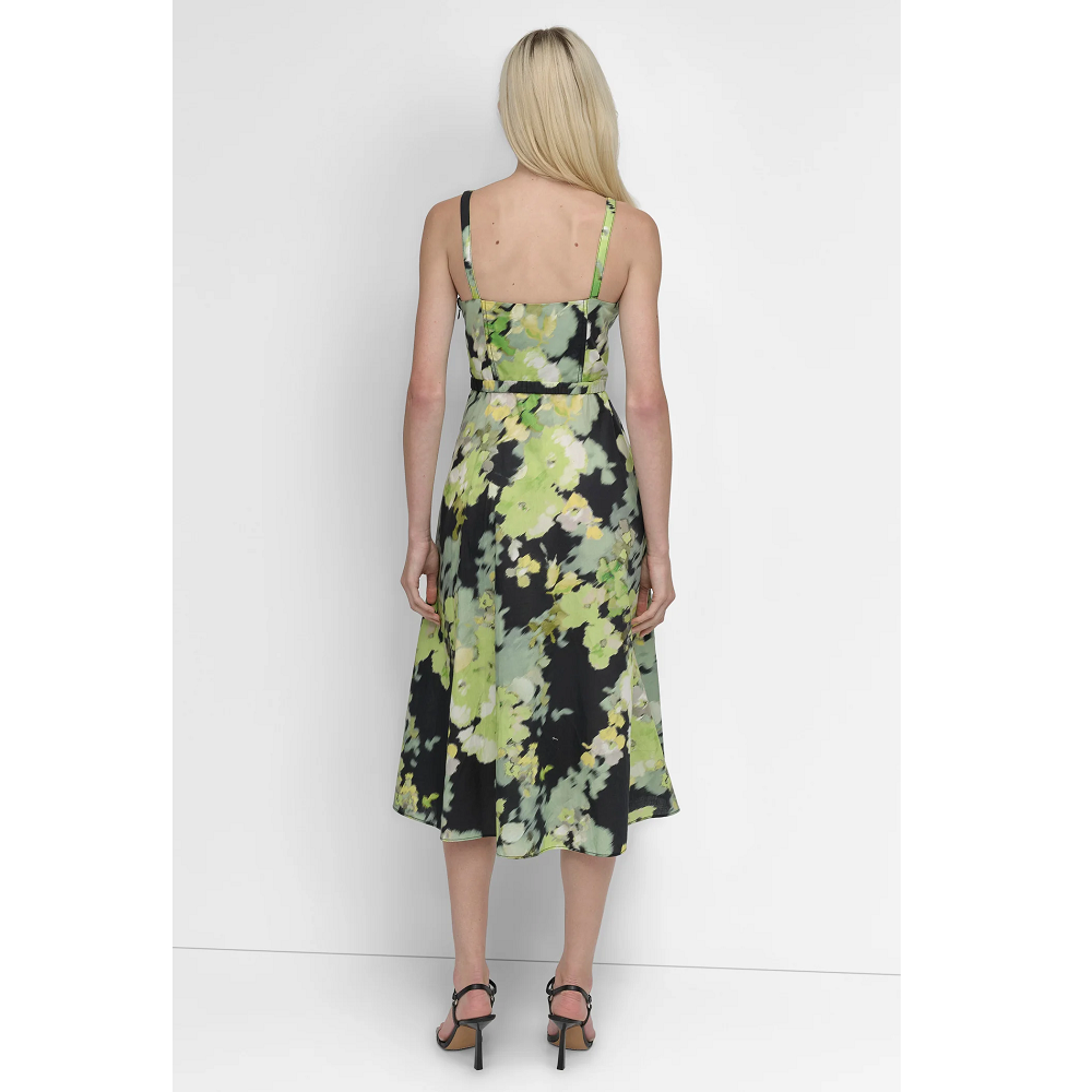 DKNY</br>Γυναικείο Φόρεμα Μαύρο Πολύχρωμο DD5A2H48-1BM DKNY DKNY</br>Γυναικείο Φόρεμα Μαύρο Πολύχρωμο DD5A2H48-1BM DKNY