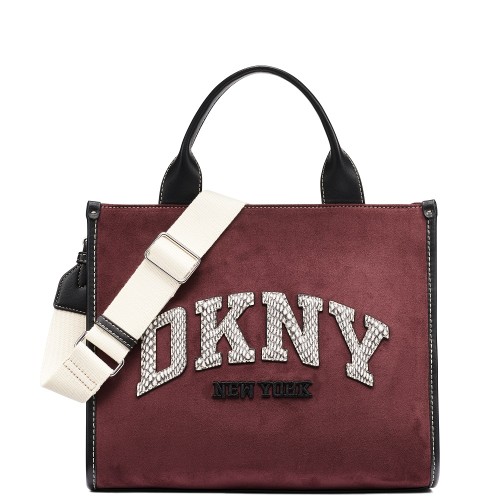 DKNY HADLEE MD R62AMR57-AWN Γυναικεία Τσάντα Tote Μπορντό