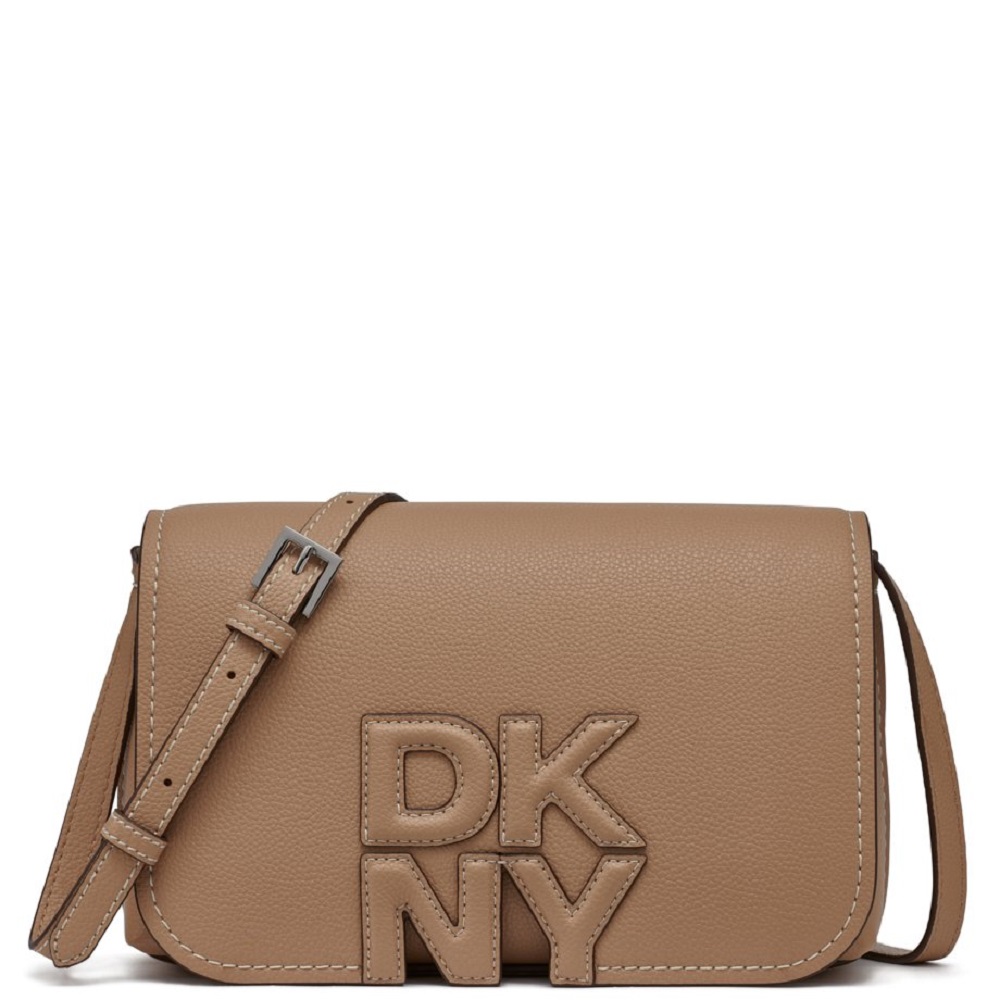 DKNY</br>Γυναικεία Τσάντα Χιαστή Μπεζ NICOLE R51EAJ40-L4D DKNY