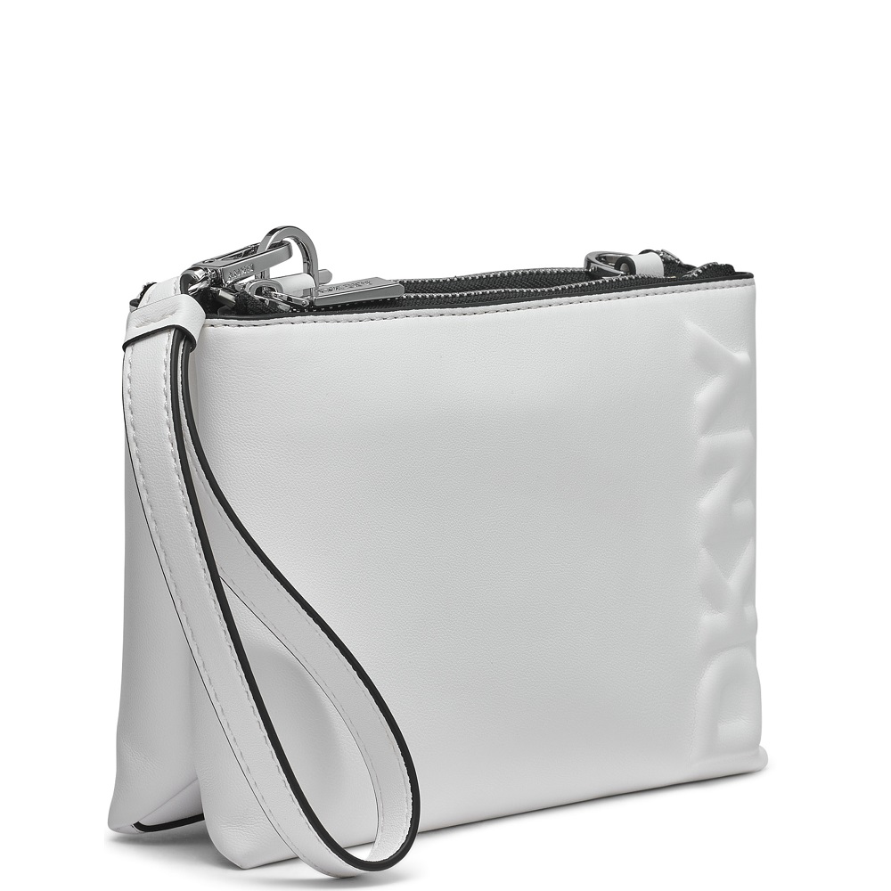 DKNY</br>Γυναικεία Τσάντα Χιαστή Λευκό TINSLEY R51EZJ26-MMW DKNY