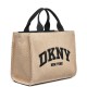 DKNY</br>Γυναικεία Τσάντα Χειρός Μπεζ/Μαύρο HADLEE R51ADR57-NAX DKNY