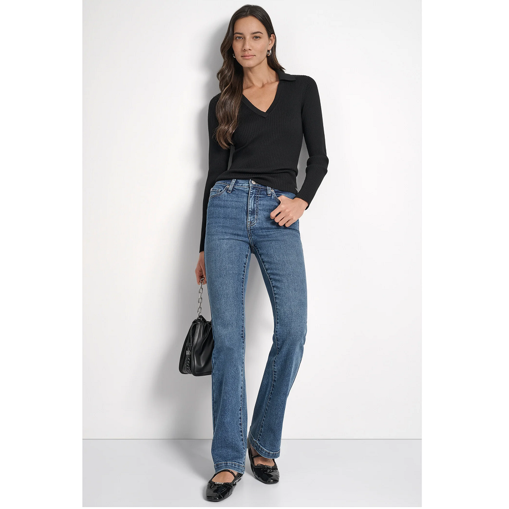 DKNY</br>DKNY DJ5M4005-F3J Γυναικείο Παντελόνι Τζιν Μπλε