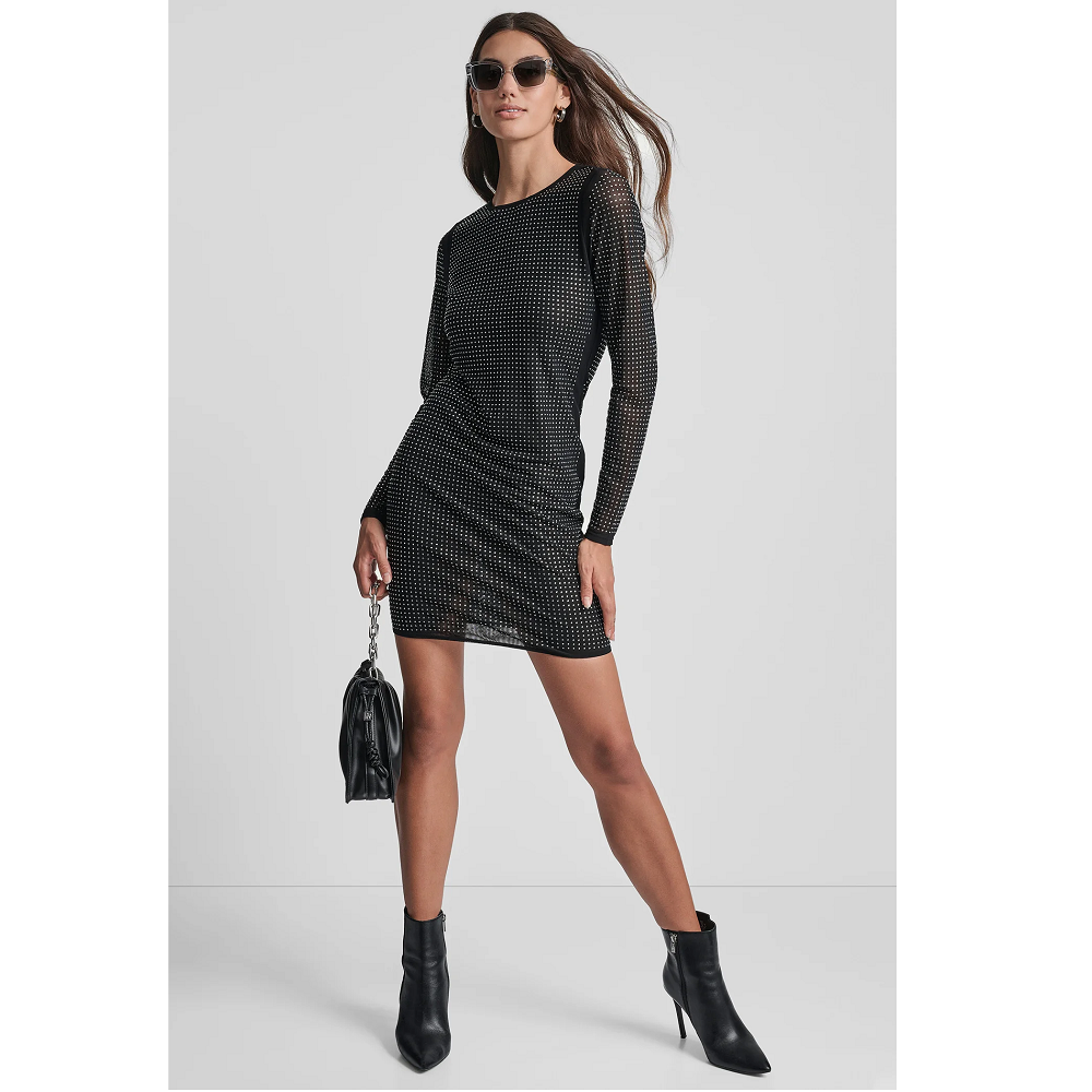 DKNY</br>DKNY DJ5D9132-BSV Γυναικείο Φόρεμα Μαύρο DKNY</br>DKNY DJ5D9132-BSV Γυναικείο Φόρεμα Μαύρο