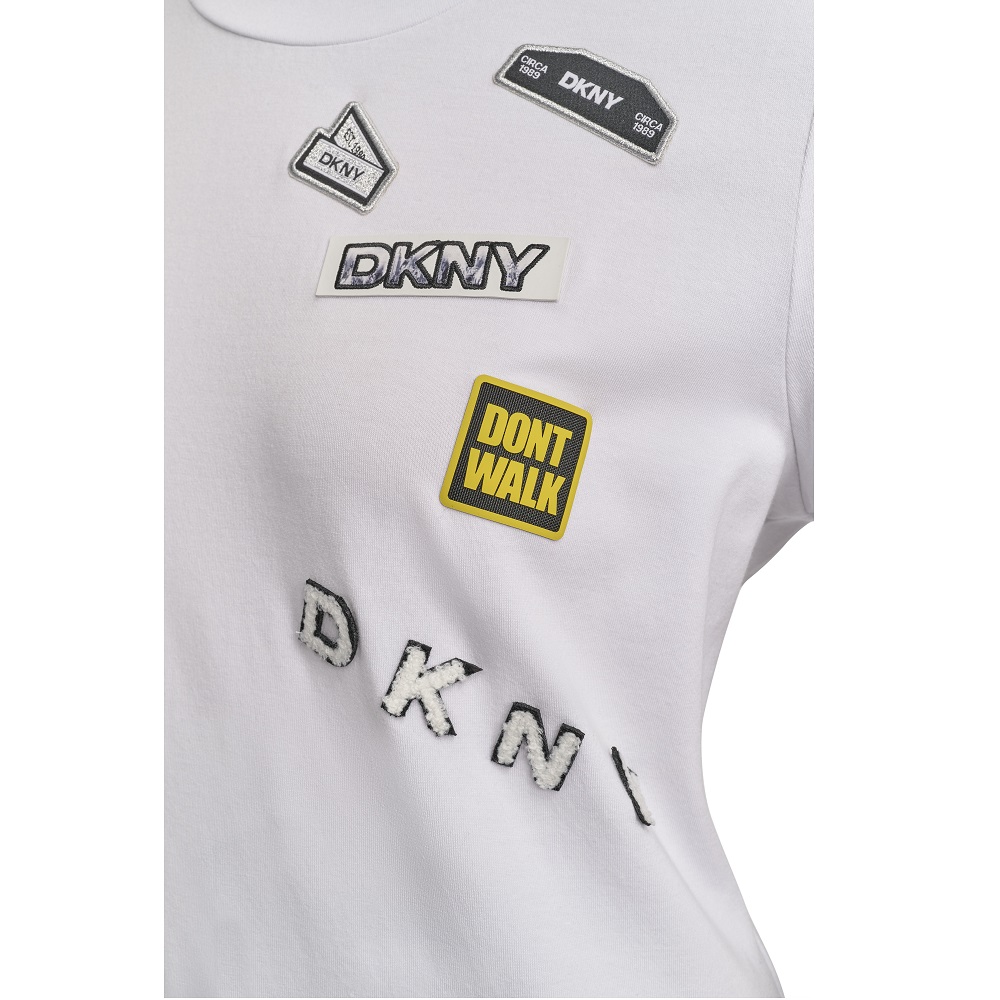 DKNY</br>DKNY P52H0WNA-WHT Γυναικείο T-shirt Λευκό DKNY</br>DKNY P52H0WNA-WHT Γυναικείο T-shirt Λευκό
